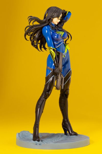 美少女雕像 G.I. Joe 男爵夫人 25th周年纪念蓝色 限定版