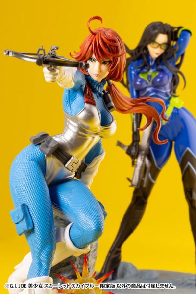 美少女雕像 G.I. Joe 红发女郎 天蓝色 限定版