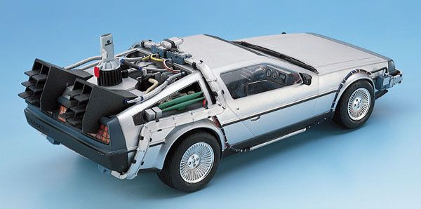 Movie Car No.BT-01 1/24 回到未来 迪罗伦时光机 Part2