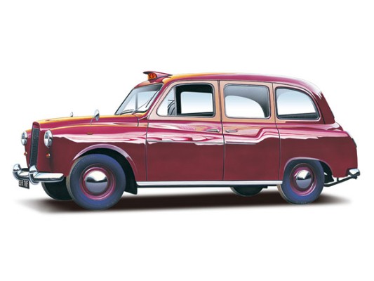 The Model Car No.68 1/24 FX-4 伦敦 出租车 '68