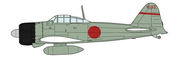 1/48 三菱 A6M2a 零式舰上战斗机 11型 “第12航空队”