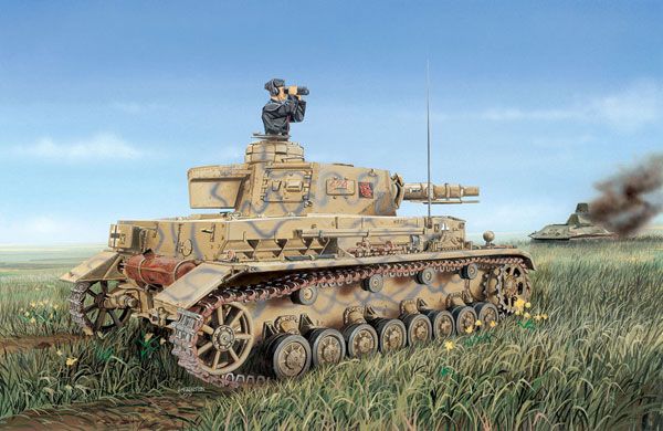 1/72 WW.II 德军 IV号坦克F1(F)型 