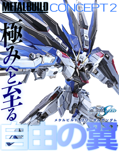 METAL BUILD 机动战士高达SEED  自由高达 CONCEPT 2
