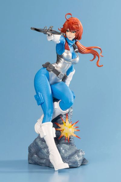 美少女雕像 G.I. Joe 红发女郎 天蓝色 限定版