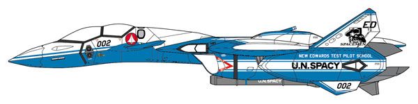超时空要塞plus 1/72 VF-11D 雷鸟 “Test Pilot School”