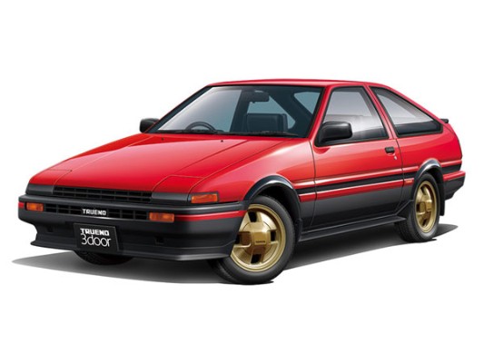 汽车模型系列 No.86 丰田 AE86 Sprinter Trueno GT-APEX 1984款