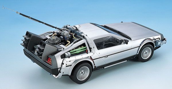Movie Car No.BT-01 1/24 回到未来 迪罗伦时光机 Part1