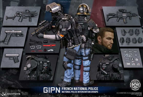78076 1/6 GIPN 法国国家警察干预队 马赛