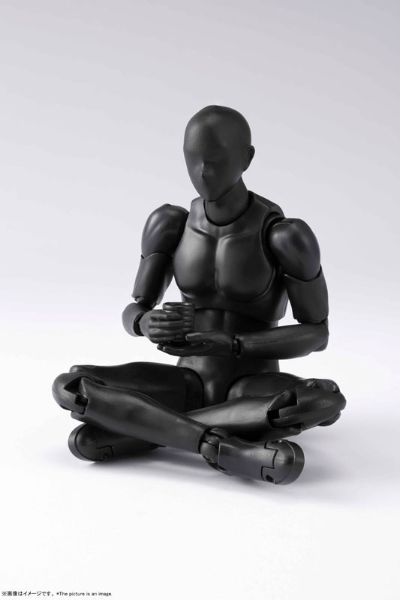 S.H.Figuarts 男性素体 DX SET 2 纯黑Ver.