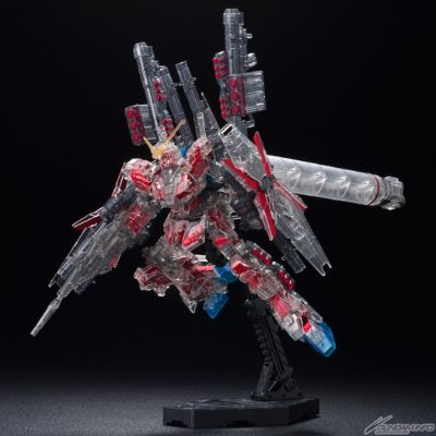 HGUC 机动战士高达UC RX-0 全装甲独角兽高达 Red Coated frame/Mechanical Clear ver. 