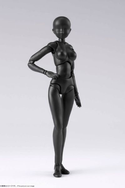 S.H.Figuarts 女性素体 DX SET 2 纯黑 Ver.