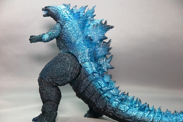 万代 s.h.monsterarts 哥斯拉2019 bd限定 海报色