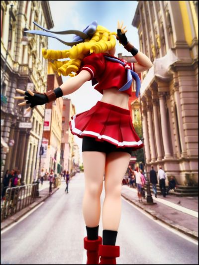 美少女雕像系列 街霸ZERO 3 神月卡琳