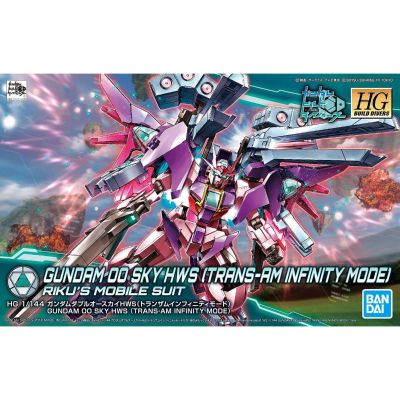 HGBD 1/144 高达创形者 天翔型00高达 重武装系统( Trans-Am Infinity Mode )