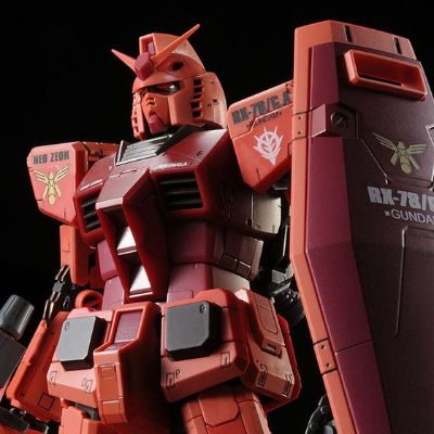 RG 机动战士高达 基连的野望 吉翁的系谱 RX-78/C.A  夏亚‧阿兹纳布专用 高达 & FF-X7 核心战机