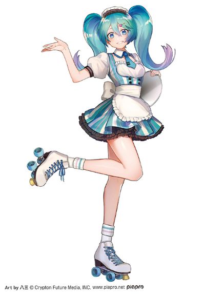 初音未来 Costumes 咖啡店女仆