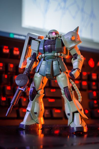 rg04機動戰士高達ms06f量產型扎古ii