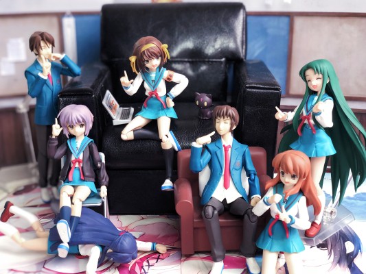 figma#004 凉宫春日的忧郁 阿虚 校服