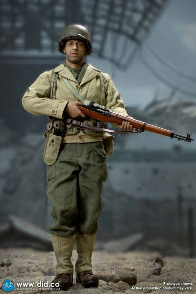 A80140 WWII 美国第2游骑兵营 一等兵 卡帕索