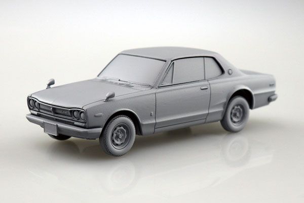 卡扣组合型套件 No.09-A 日产 Skyline 2000GT-R (银色)