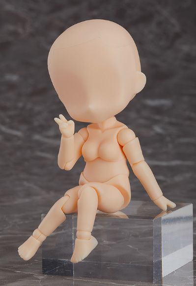 黏土人DOLL archetype：Woman（peach）