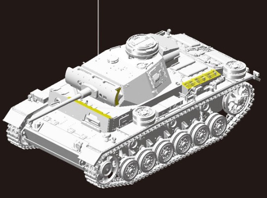 1/35 WW.II 德军 III号坦克L型 502重型坦克营 列宁格勒 1942/43 NEO Smart Kit