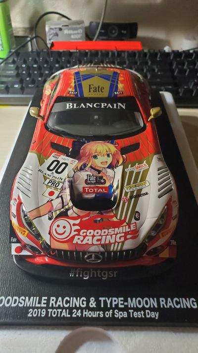 1/18 GOODSMILE RACING & TYPE-MOON RACING 2019 SPA24H 测试会Ver.