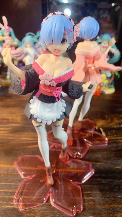 Precious Figure Re:从零开始的异世界生活 Memory Snow 蕾姆 原创樱花装 Taito Online Crane Ver.