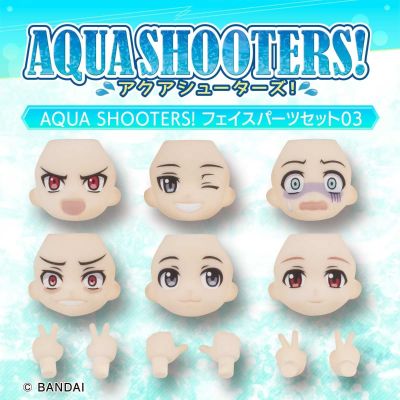 Aqua Shooters! 面部替换件套装 03