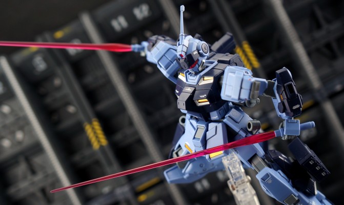 HGUC 机动战士高达外传 失落的节点 RX-80PR 苍白骑士 (陆战重装备样式)