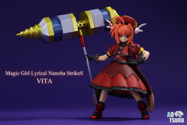 figma 魔法少女奈叶StrikerS 维塔 騎士服ver.