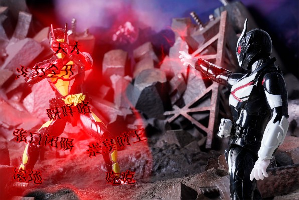 Rider Kick's Figure 假面骑士ZeroOne 假面骑士Ark-Zero  SingulaRise Set