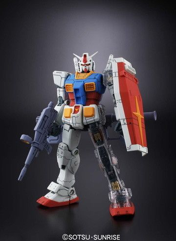 MG 机动战士高达 RX-78-2高达 30th Anniversary Clear Parts 