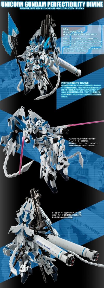 ROBOT魂 机动战士高达UC RX-0 完美独角兽高达神圣型