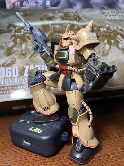 HGGTO 机动战士高达 THE ORIGIN MSD MS-06D 	MS-06D 沙漠型扎古