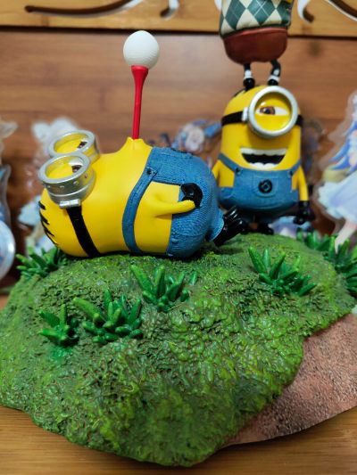 首要收藏手办 神偷奶爸2 小黄人高尔夫