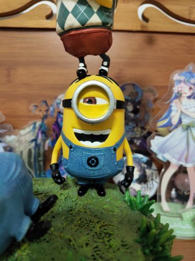 首要收藏手办 神偷奶爸2 小黄人高尔夫