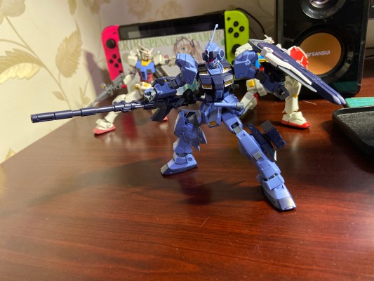 HGUC 机动战士高达外传 失落的节点 RX-80PR 苍白骑士 (陆战重装备样式)