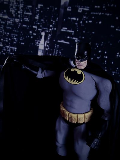 REAL ACTION HEROES #653 蝙蝠侠&蝙蝠侠：ダークナイト・リターンズ 蝙蝠侠 The Dark Knight Returns ver.
