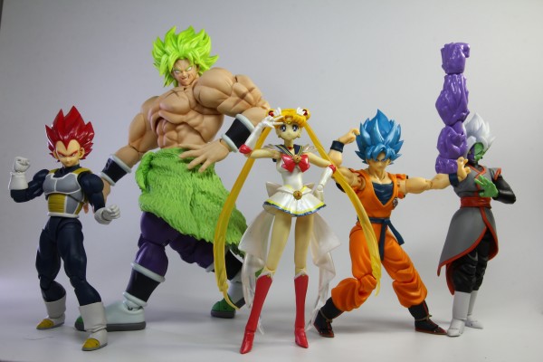 S.H.Figuarts  龙珠超：布罗利 超级赛亚人之神 超级赛亚人 孙悟空-超-