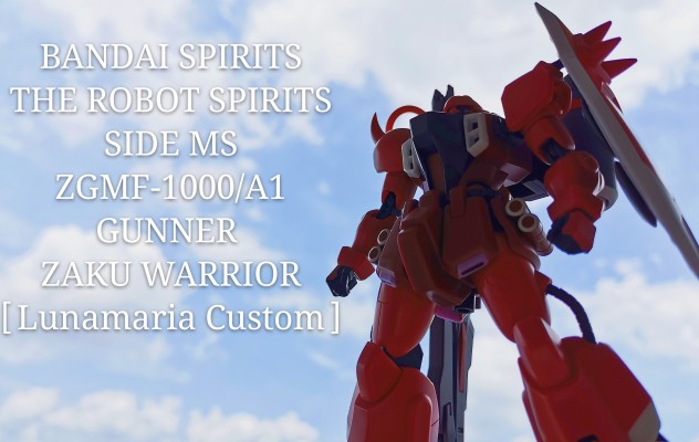 ROBOT魂 〈SIDE MS〉 机动战士高达SEED DESTINY ZGMF-1000/A1 炮战型扎古勇士 露娜玛丽亚·霍克专用机