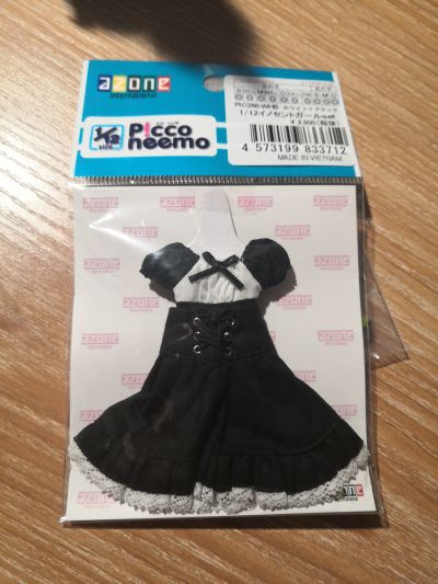 人形の服 White x Black 