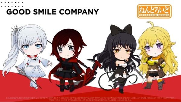 粘土人#1553 RWBY 布蕾克·贝拉多娜