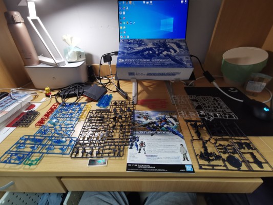 HGBD:R 高达创形者：再起 PFF-X7/E3 地球三型高达 Dive Into Dimension 彩透版