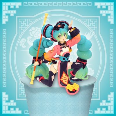 压泡面手办 VOCALOID 初音未来 -中国风-
