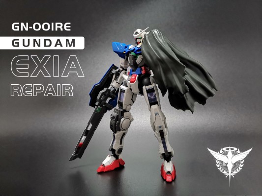 RG 1/144 机动战士高达00 能天使高达用 战损修复版部件套装