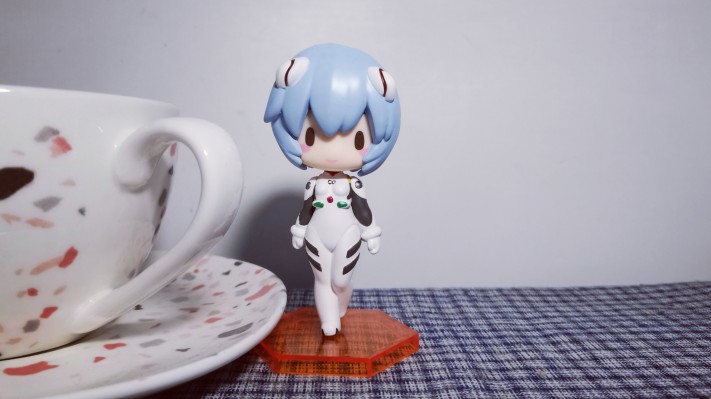 EVA系列 迷你陈列品手办～破～feat.三月八日Vol.3 新世纪EVA 绫波丽 