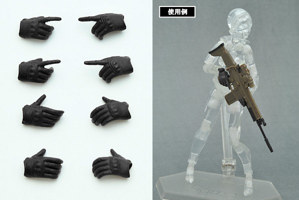 小军械库 OP03：figma专用战术手套「隐形黑」