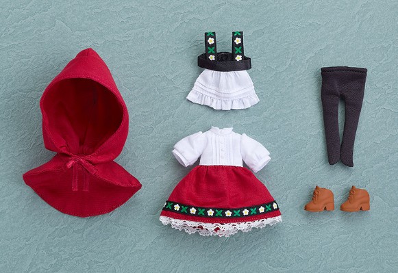 粘土娃: 服装套组 小红帽