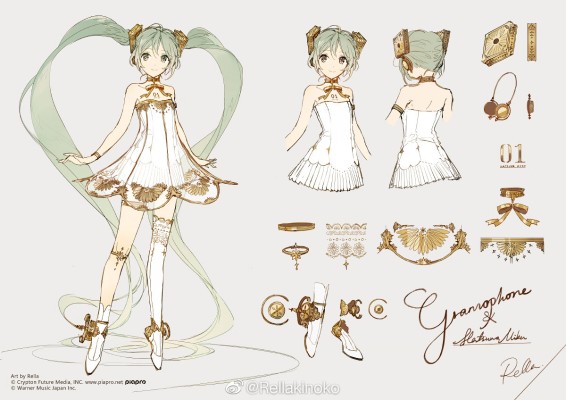 粘土人#1538 初音未来 交响乐 5周年纪念